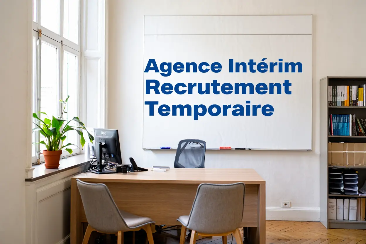 Travailleurs intérimaires en réunion