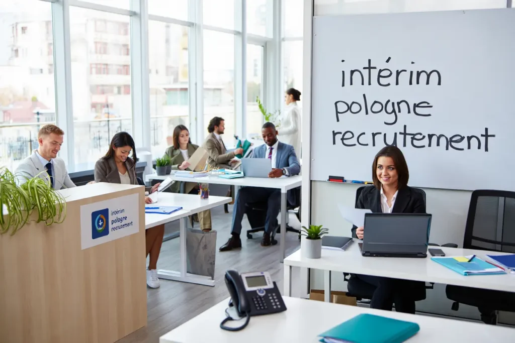 Équipe de travailleurs polonais sur un chantier de construction