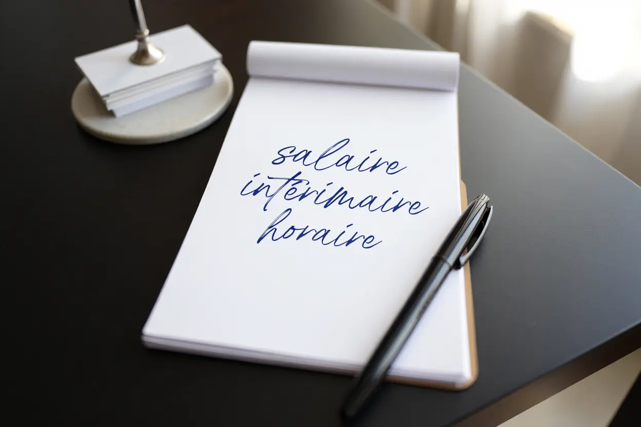 Calcul du salaire intérimaire avec taux horaire