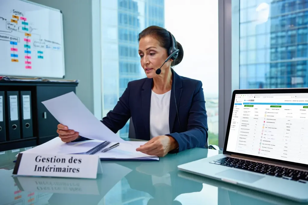 Gestion administrative des intérimaires en entreprise