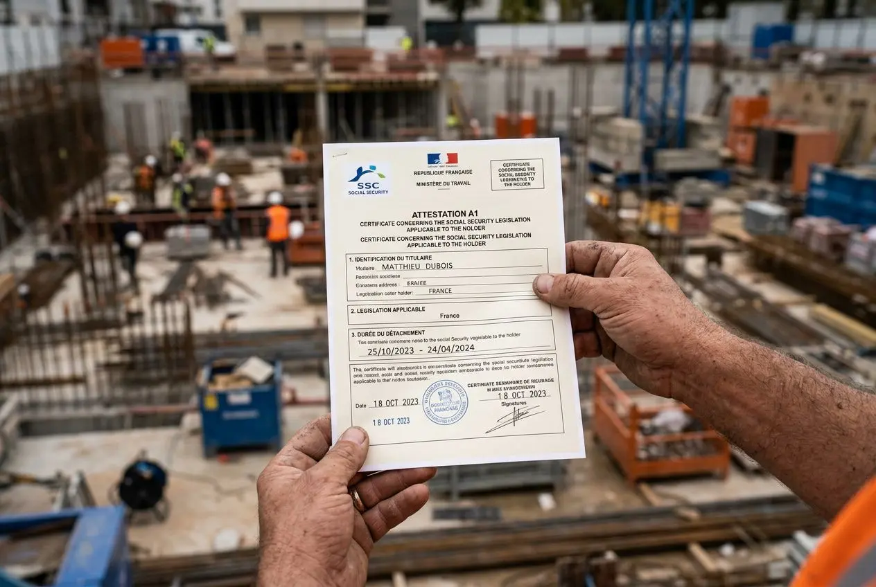 Formulaire A1 pour un salarié détaché : guide complet