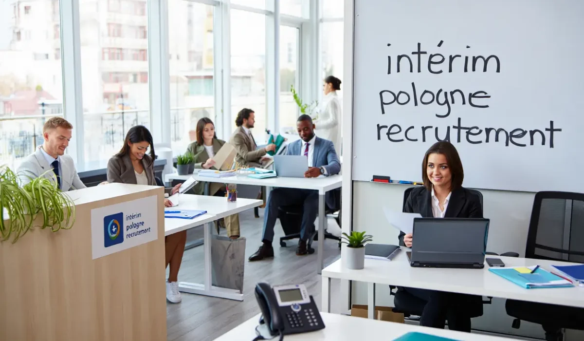 Équipe de travailleurs polonais sur un chantier de construction