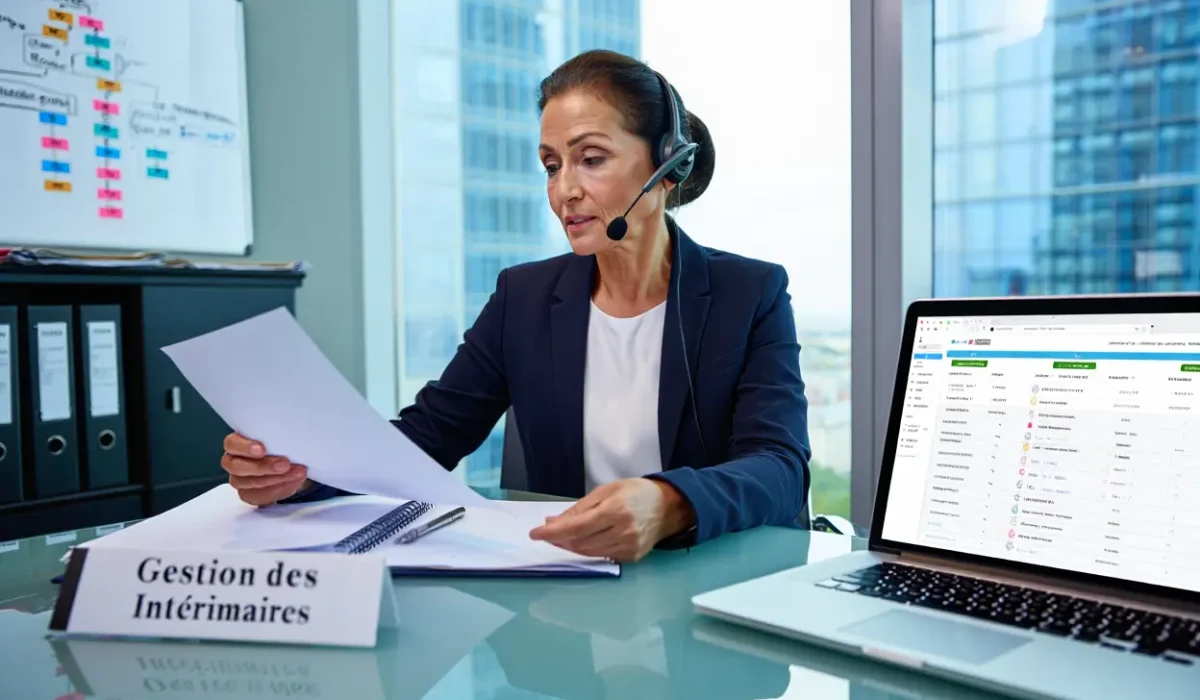 Gestion administrative des intérimaires en entreprise