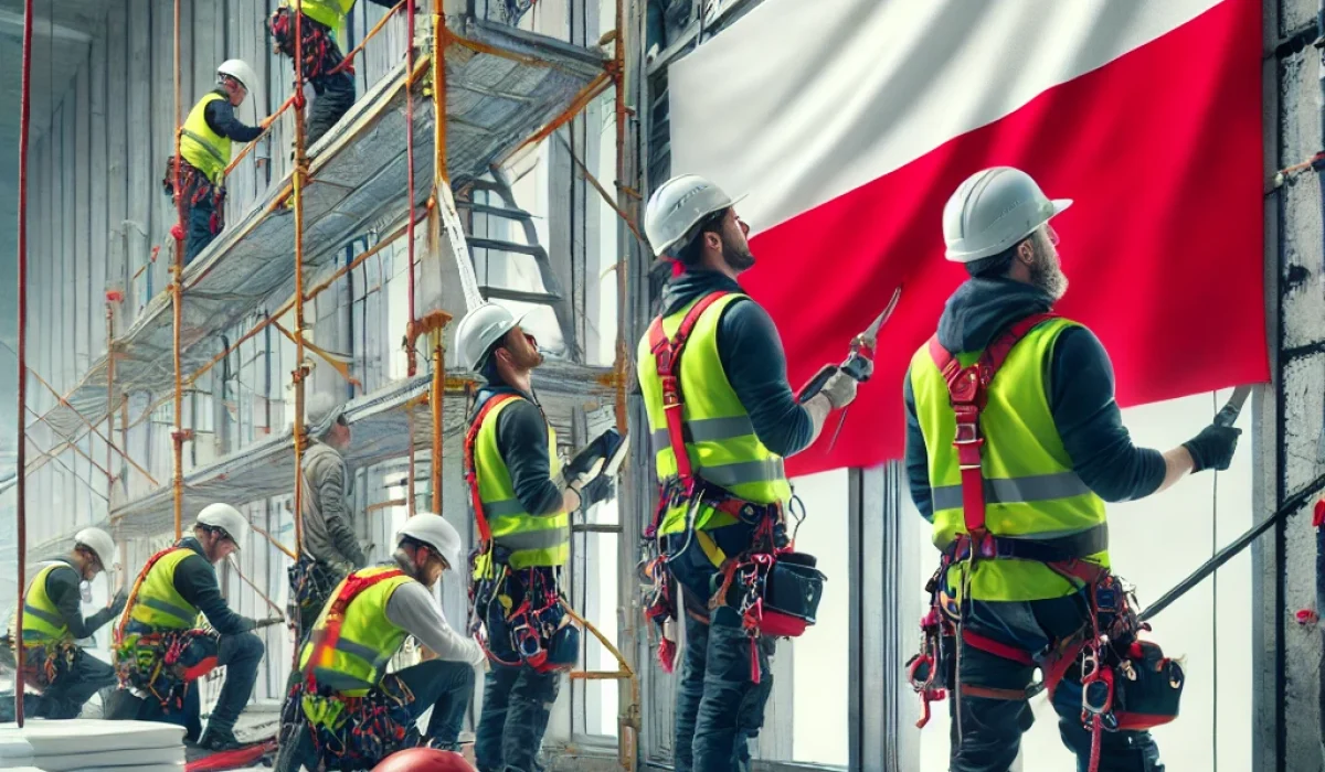 isolateurs de façades polonais